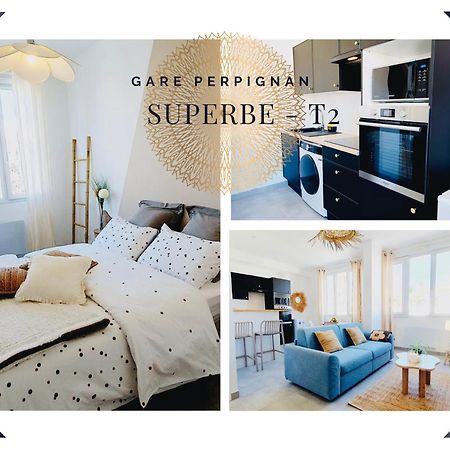 Superbe T2 - Proche Gare Apartman Perpignan Kültér fotó